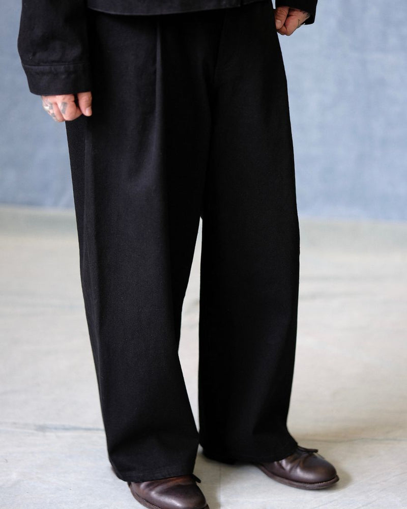 Wide Leg Selvedge Jeans