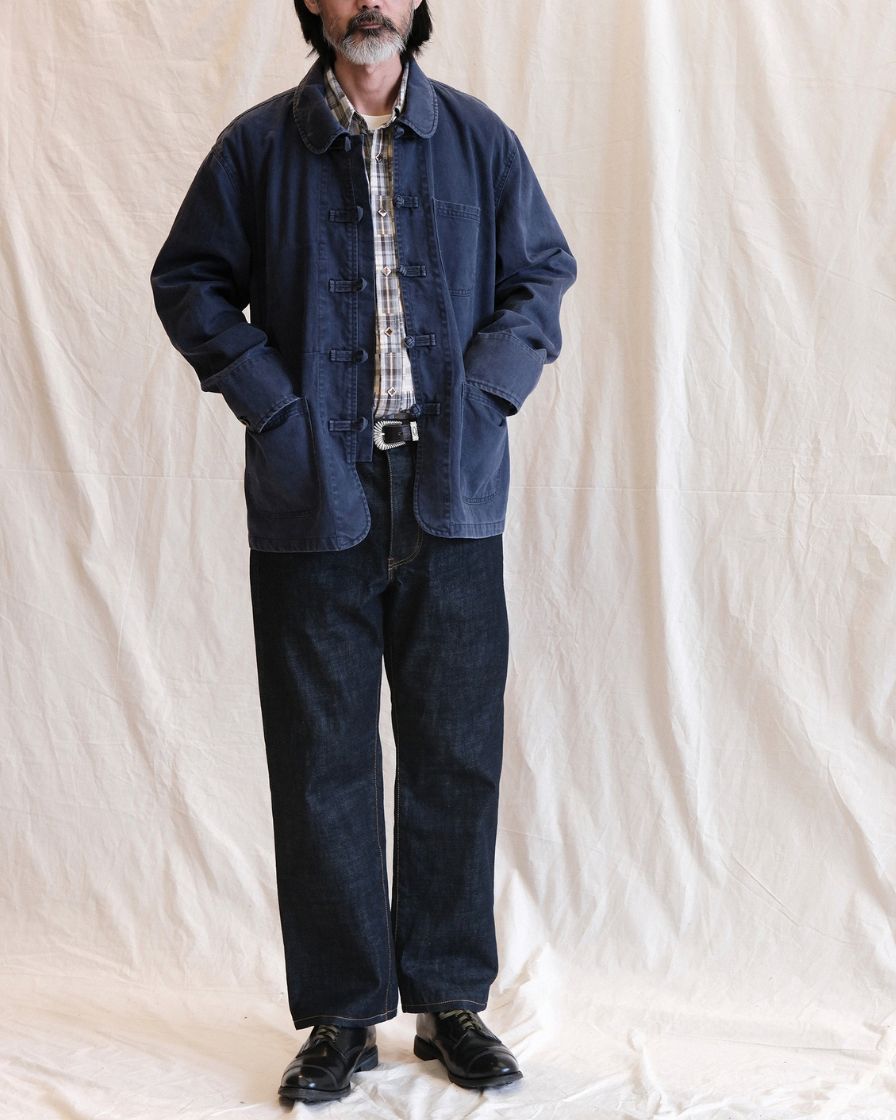 Kung-fu Chore Jacket – Chinese Frog Button Work Jacket | Labour