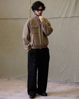 Glen Plaid Tweed Harrington Jacket