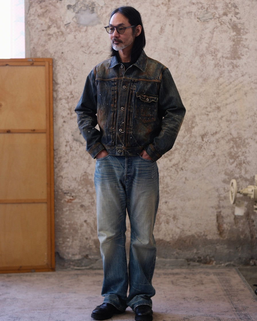 Disstrerssing Rusty Distressing Type I Jacket | Labour Union Clothing | 25SS – Labour ...