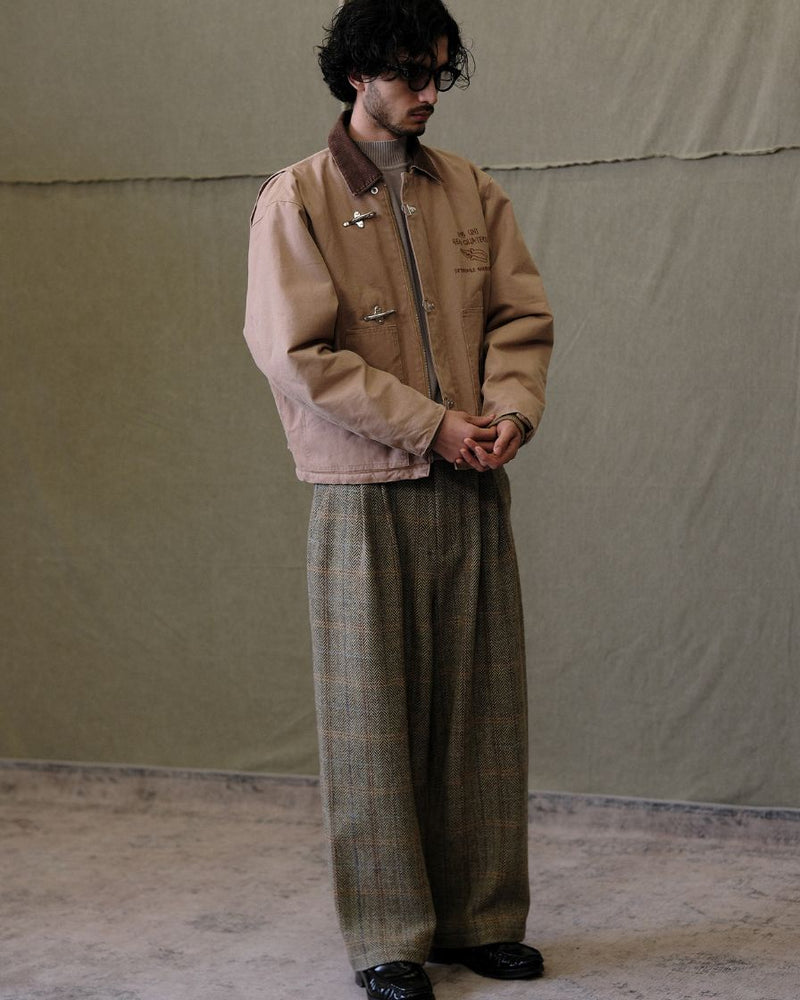 Veste de travail en coton Cavans Field, fermeture pompier