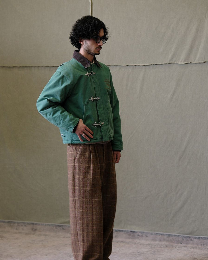 Veste de travail en coton Cavans Field, fermeture pompier