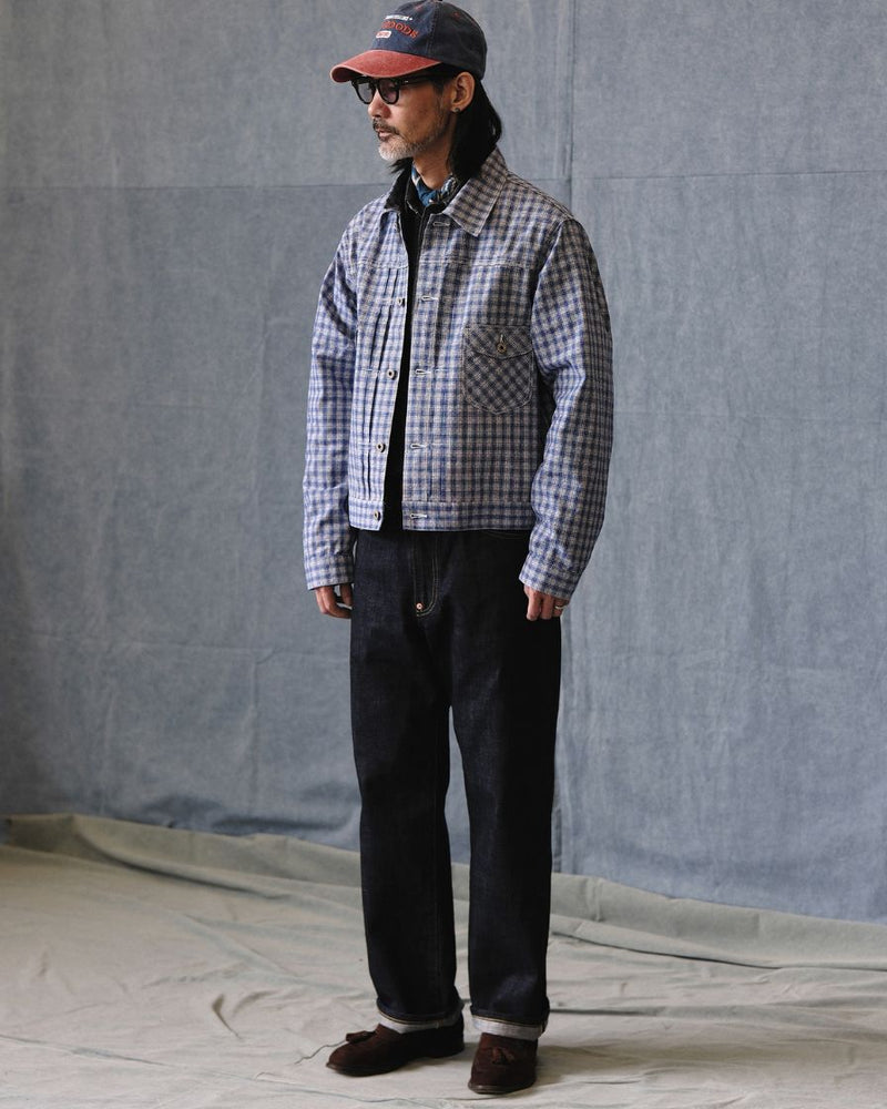 Veste de camionneur à carreaux - « chercheur d'or »