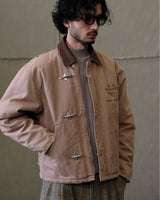 Veste de travail en coton Cavans Field, fermeture pompier