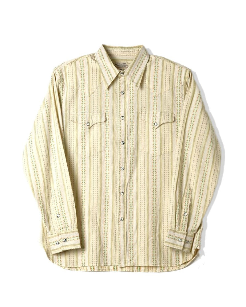 chemise western jacquard années 30