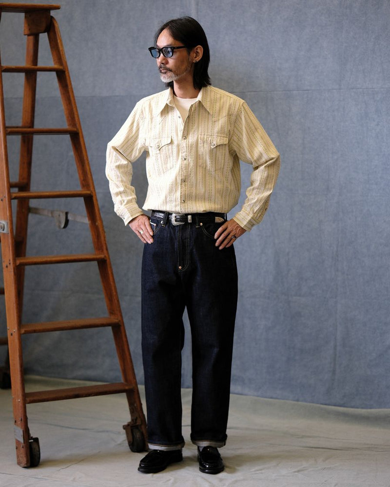 chemise western jacquard années 30