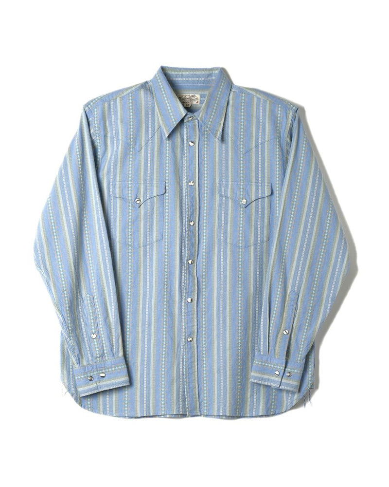 chemise western jacquard années 30