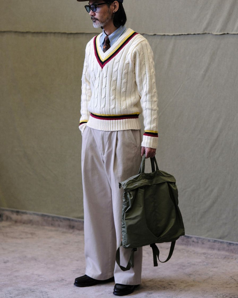 Tennis Sweater Cable Knit