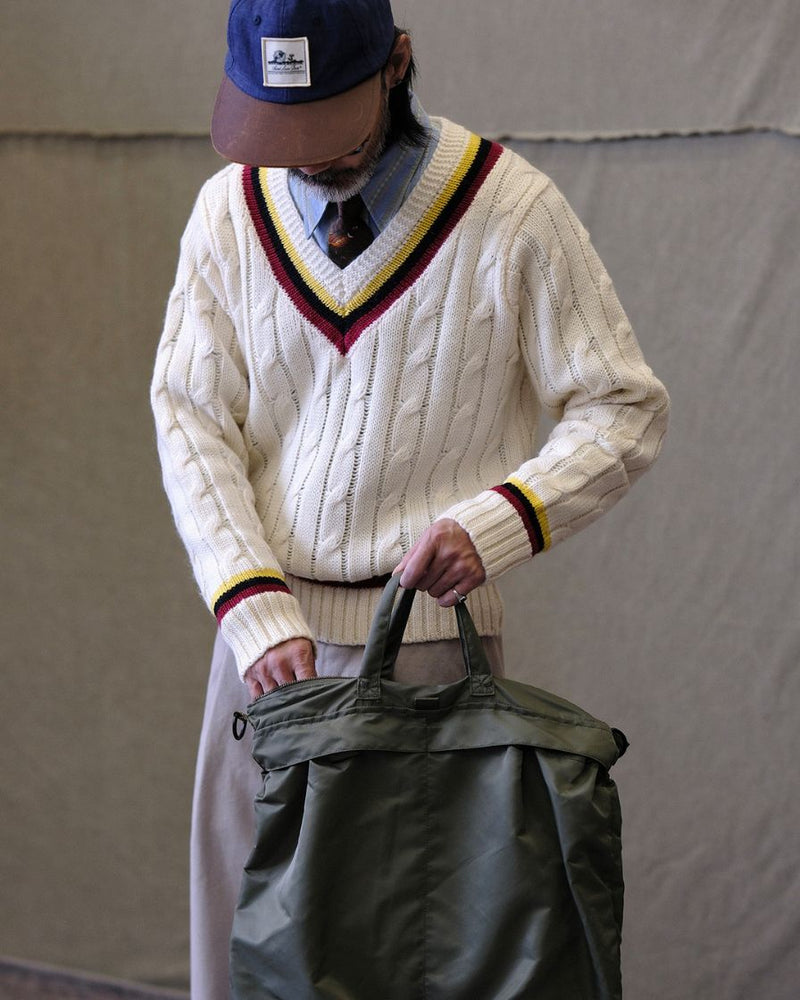 Tennis Sweater Cable Knit