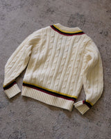 Tennis Sweater Cable Knit
