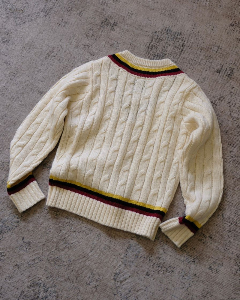 Tennis Sweater Cable Knit