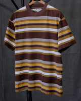 Boxy Heavyweight Striped T-Shirt – 310g Cotton