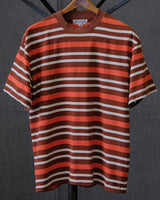 Boxy heavyweight 310g striped cotton t-shirt – view 9