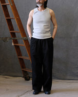 Ribbed vintage cotton-blend tank top – view 4
