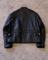 j100 racer leather jacket
