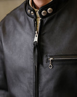 j100 racer leather jacket