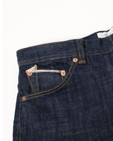 14.5oz Slubby Red-line Selvedge Raw Denim Jeans