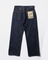 14.5oz Slubby Red-line Selvedge Raw Denim Jeans
