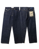 'Work Blue' - Straight-leg Red-line Selvedge Raw Denim Jeans
