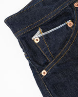 'Work Blue' - Straight-leg Red-line Selvedge Raw Denim Jeans