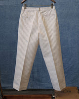 Pinstriped Straight-leg Regular Pants