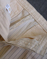 Pinstriped Straight-leg Regular Pants