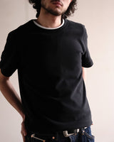 Napped Cotton T-shirt