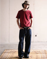 Napped Cotton T-shirt