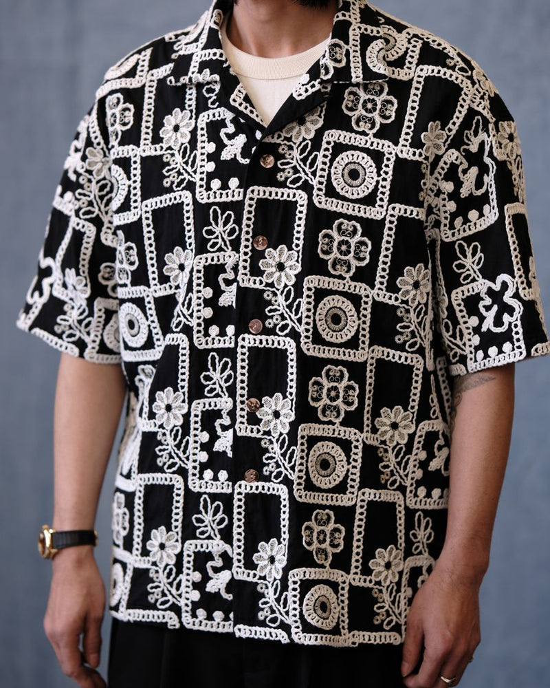 Embroidery Aloha Shirt - LabourUnionClothing. | 26SS – Labour