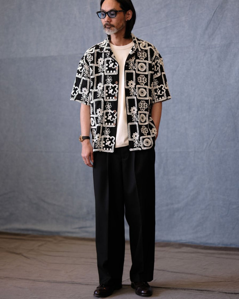Embroidery Aloha Shirt - LabourUnionClothing. | 26SS – Labour