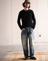 Double-needle Stitch T-Shirts Long Sleeve