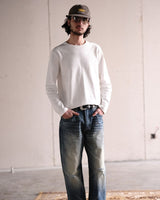 Double-needle Stitch T-Shirts Long Sleeve