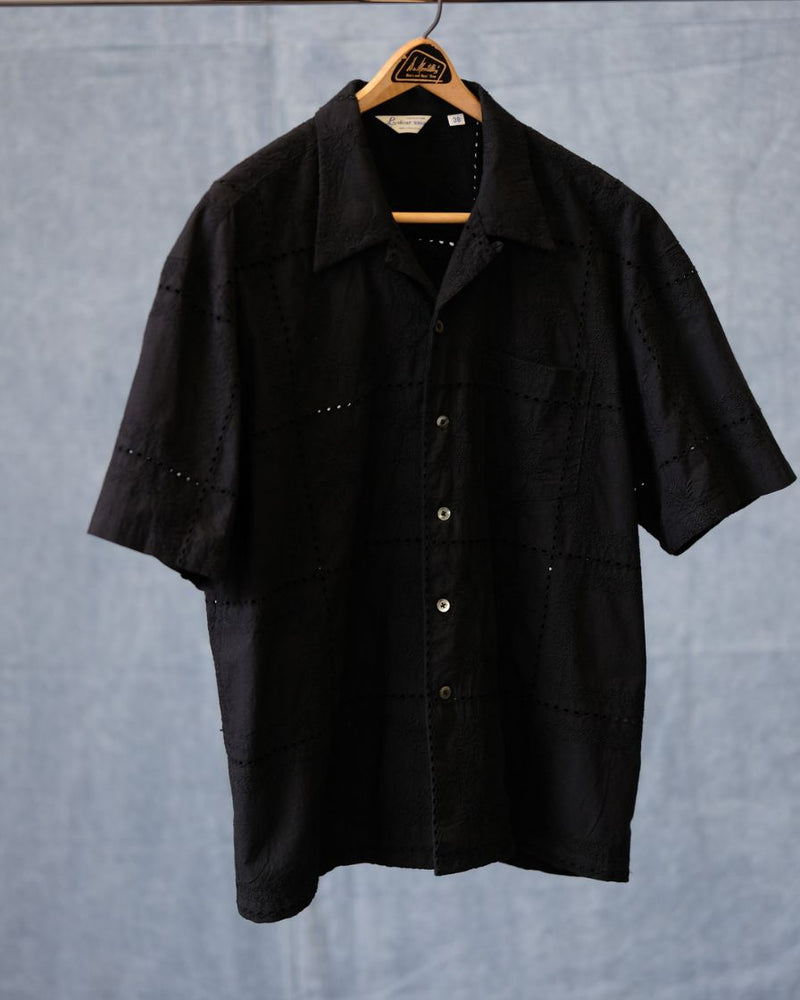 Mosaic Embroidery Camp Shirt - LabourUnionClothing. | 26SS