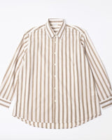 Preppy Vertical Strip Shirt