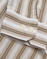 Preppy Vertical Strip Shirt