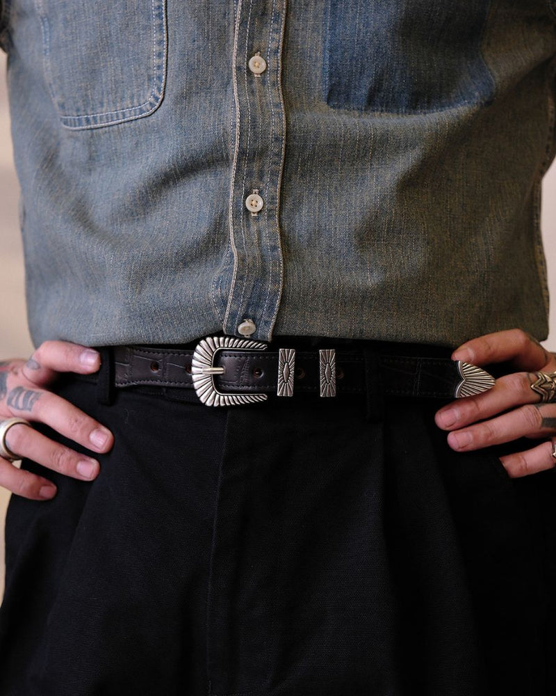 Genuine Cow Leather Ranger Belt (Four-metal-pieces Set) – Labour