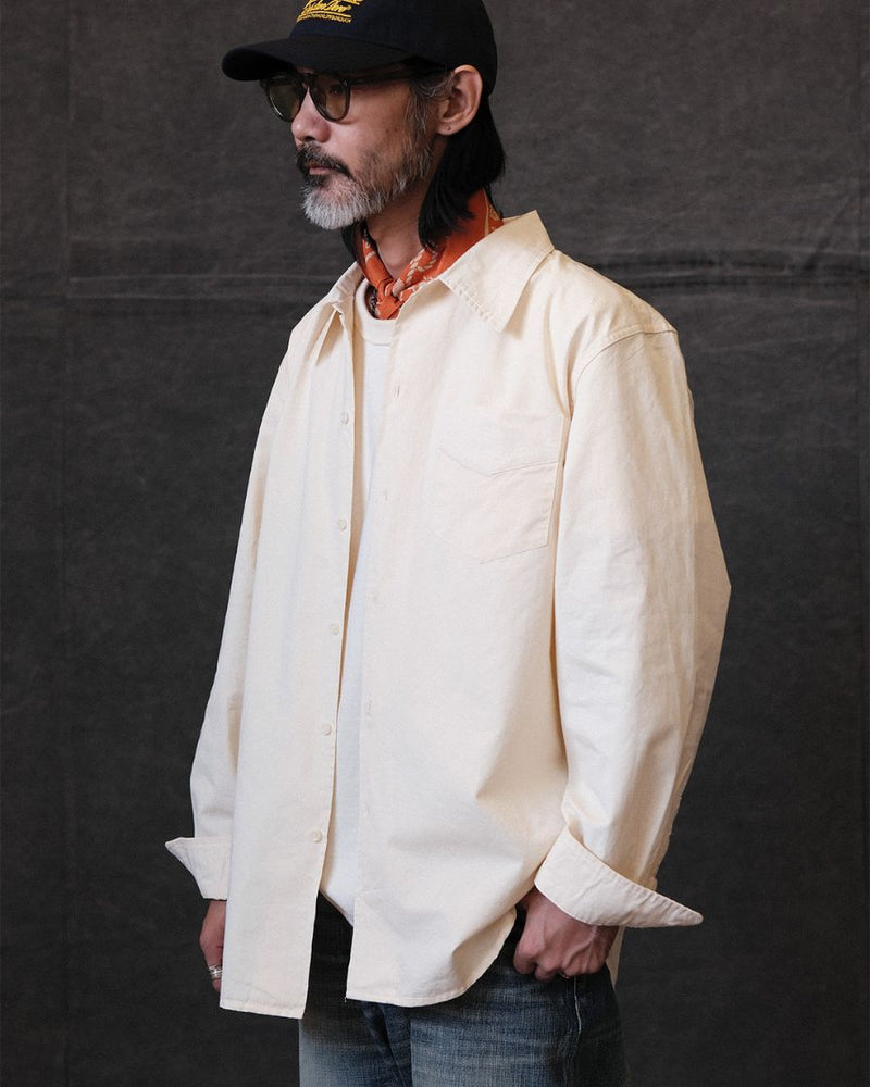 union made dress shirts NOS Vintage Poplin Union Made Work Shirt The Conqueror L Short Sleeve Gray