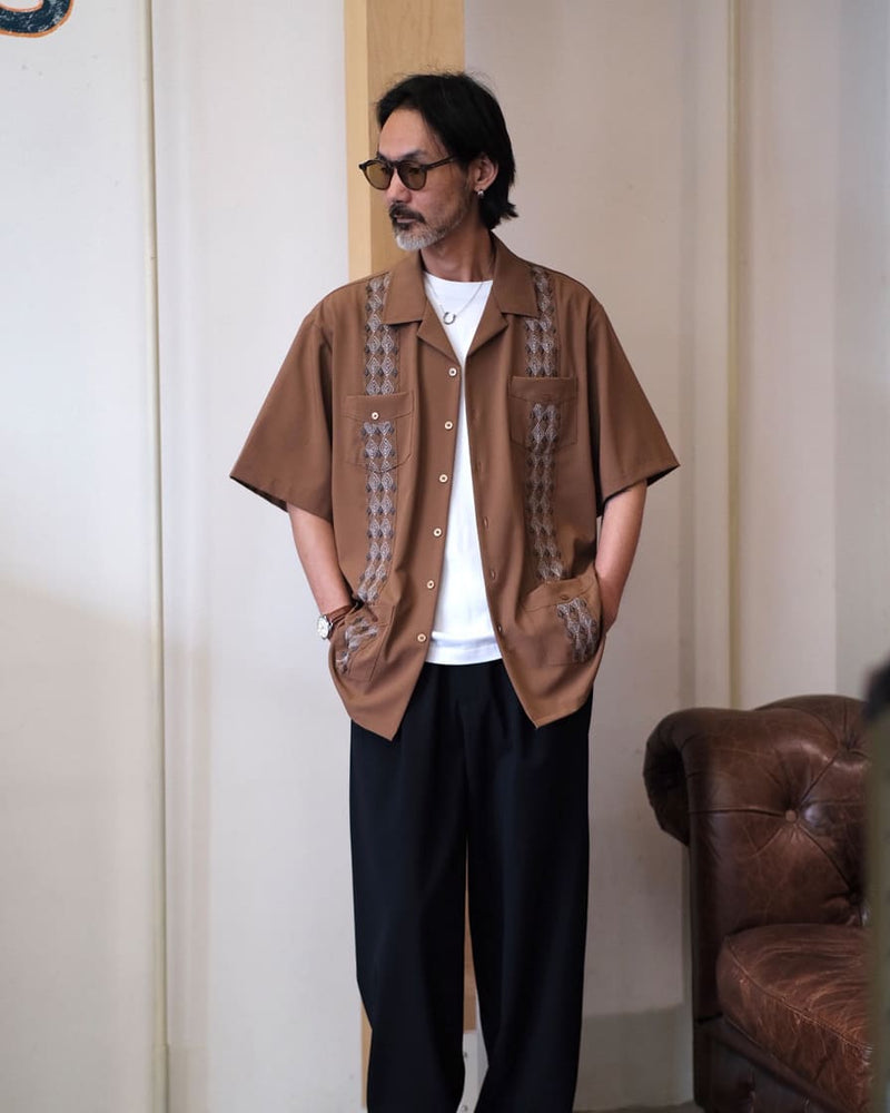 Guayabera Shirt Labour Union Clothing-Since 1986 | Vintage Inspired Heritage Menswear Guayabera Shirt Labour Union Clothing-Since 1986 | Vintage Inspired Heritage Menswear