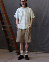 Heavyweight Striped Pocket T-Shirt – 280g Cotton