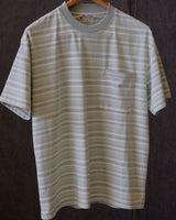 Heavyweight Striped Pocket T-Shirt – 280g Cotton