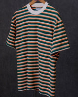 Heavyweight 280g striped cotton pocket t-shirt – view 9