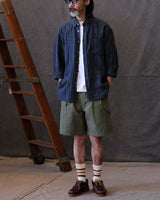 HBT rip-stop military field cargo shorts