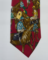 Race Horse Silk Tie
