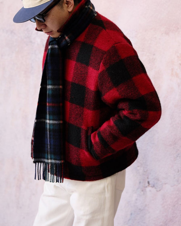 Red&black Checked Jacket
