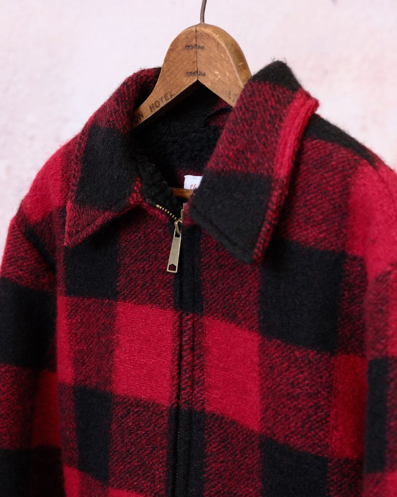 Red&black Checked Jacket