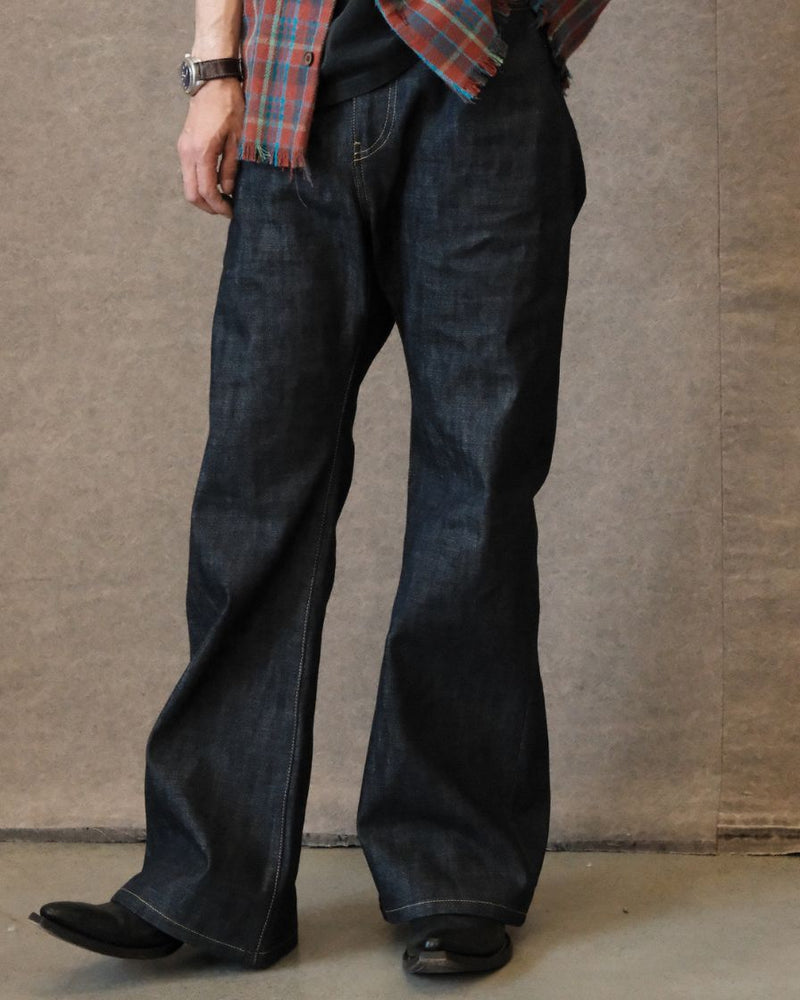 Raw Denim Jean Selvedge UNIQLO Selvedge Raw Denim Jeans Preloved