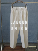 Pleated Linen Trouser