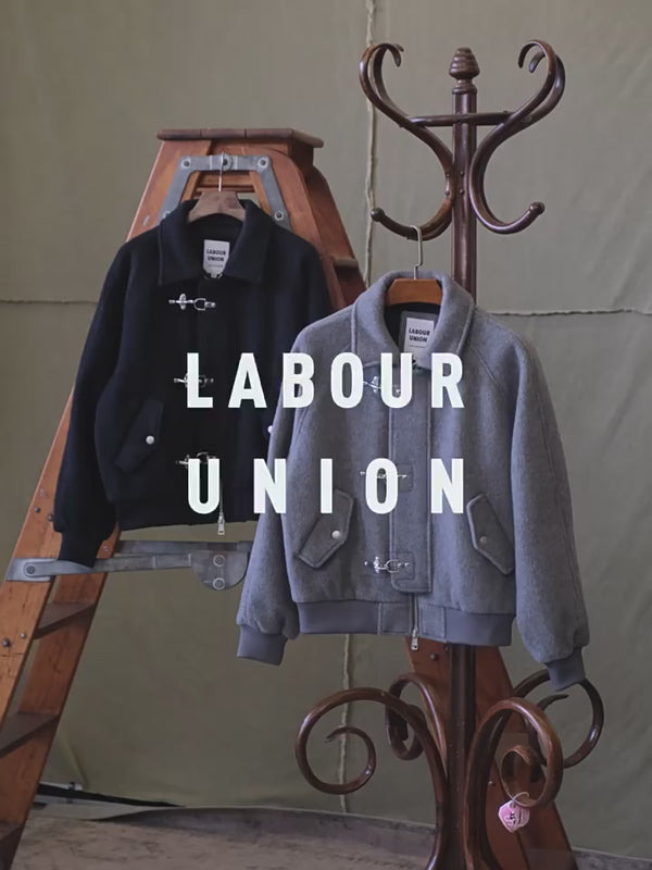 Fermoir de pompier pour blouson aviateur en laine