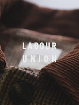 Wool Houndstooth Balmacaan Coat