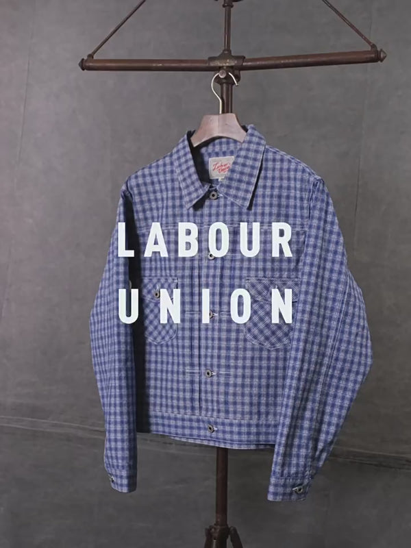 Veste de camionneur à carreaux - « chercheur d'or »